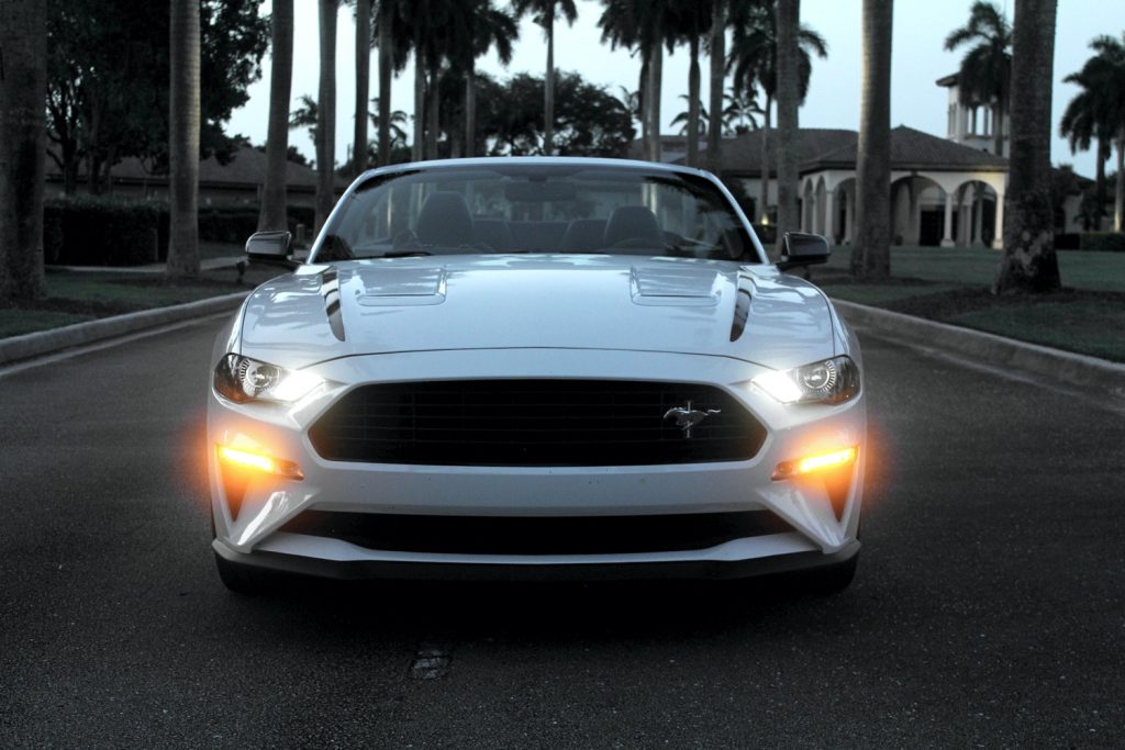 2020-Ford-Mustang-Convertible-EcoBoost-High-Performance-Package-HPP-FA-Garage-Exterior-June-2020-070-front-end